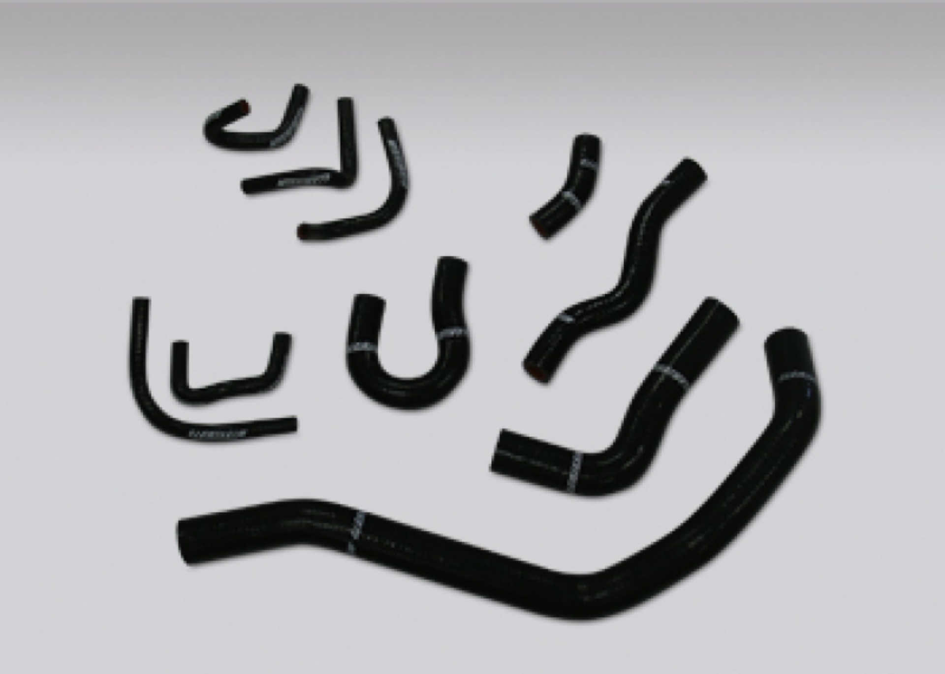 Picture of Mishimoto 88-91 Honda Civic Black Silicone Hose Kit