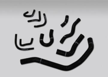 Picture of Mishimoto 88-91 Honda Civic Black Silicone Hose Kit