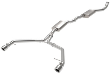 Picture of aFe MACH Force-Xp 13-16 Audi Allroad L4 SS Cat-Back Exhaust w- Polished Tips