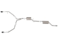 Picture of aFe MACH Force-Xp 13-16 Audi Allroad L4 SS Cat-Back Exhaust w- Carbon Tips