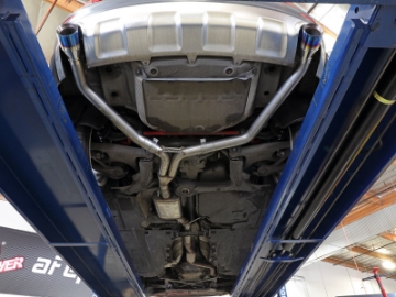 Picture of aFe MACH Force-Xp 13-16 Audi Allroad L4 SS Axle-Back Exhaust w- Carbon Tips