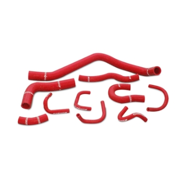 Picture of Mishimoto 88-91 Honda Civic Red Silicone Hose Kit
