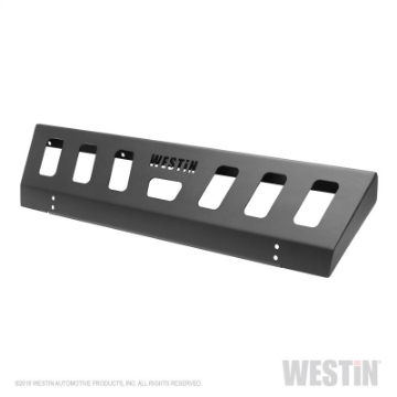 Picture of Westin 07-18 Jeep Wrangler JK WJ2 Skid Plate for Front Bumper - Textured Black