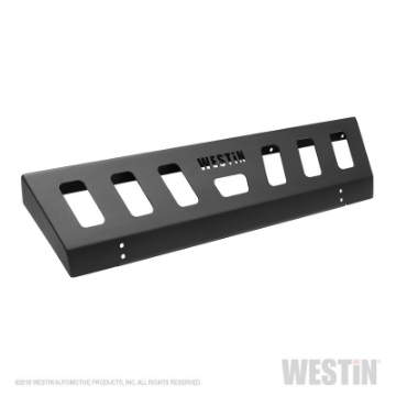 Picture of Westin 07-18 Jeep Wrangler JK WJ2 Skid Plate for Front Bumper - Textured Black