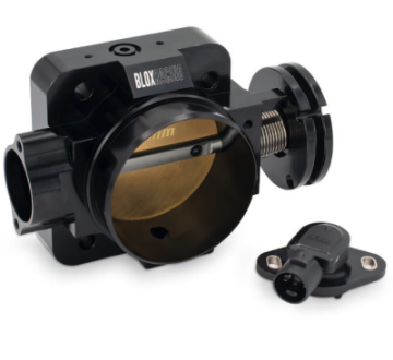 Picture of BLOX Racing Honda B-D-H-F Series Engines 74mm Black Billet Throttle Body V2