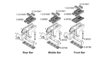 Picture of Rhino-Rack Pioneer Leg Height Spacer for RLT600 Legs