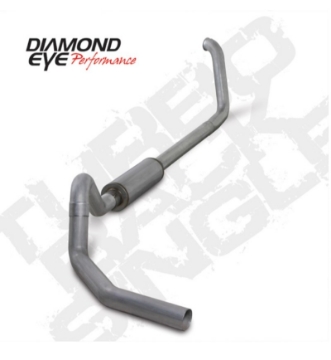 Picture of Diamond Eye KIT 4in Turbo Back SGL AL: 00-03 FORD 7-3L F240-F350 CandC