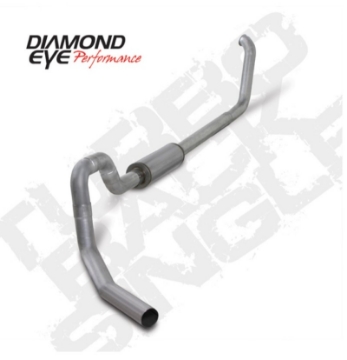Picture of Diamond Eye KIT 4in Turbo Back Single AL: 00-03 FORD 7-3L F550 ROLLOVER