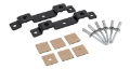 Picture of Rhino-Rack Fiat Doblo Quick Mount Ditch Bracket - Front or Rear - 2 pcs