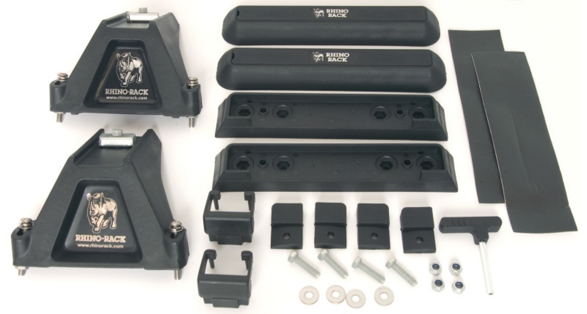 Picture of Rhino-Rack Heavy Duty Fixed Mount Cap-Topper Leg Set - High Profile - 2 pcs