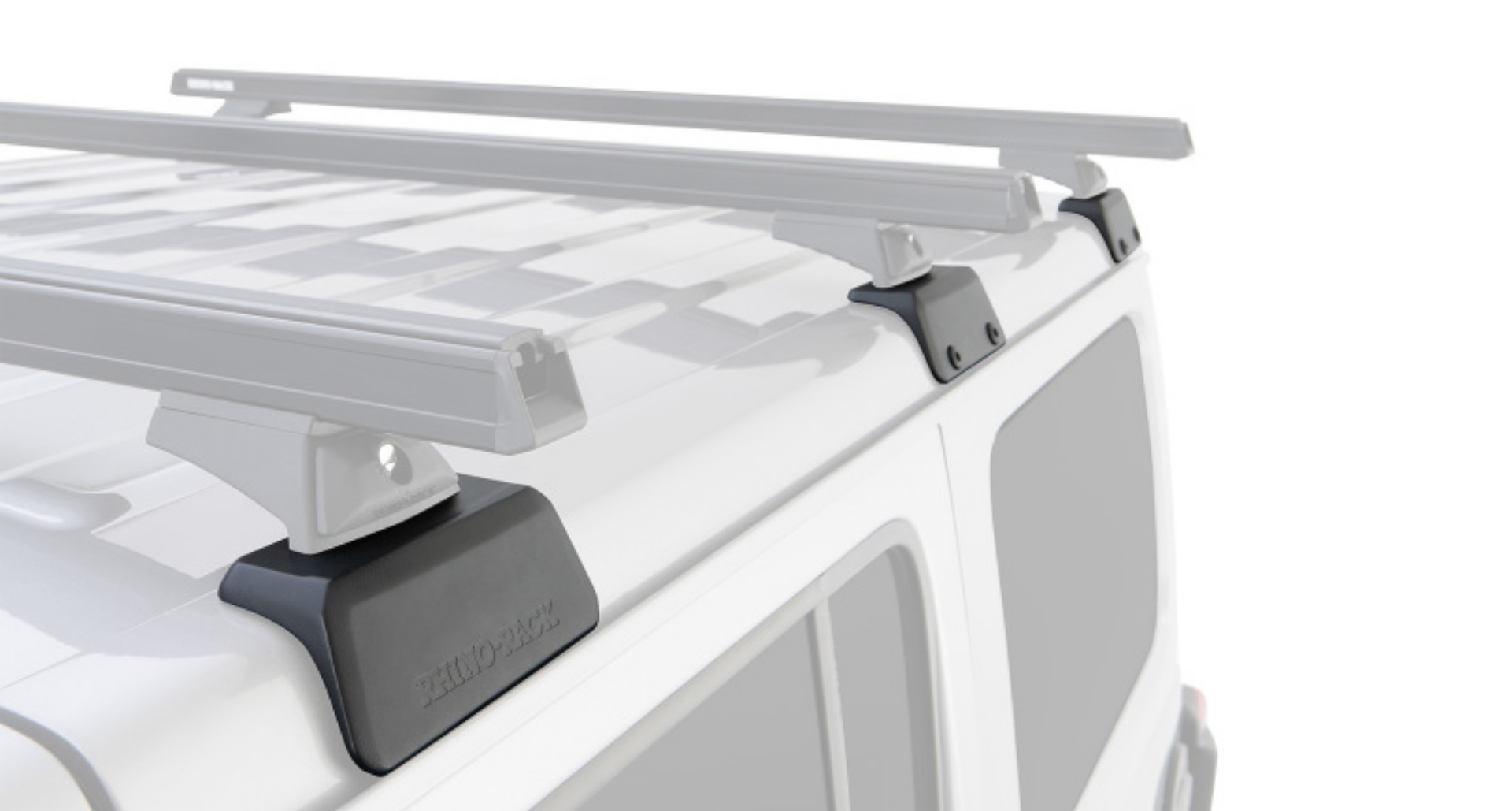 Picture of Rhino-Rack 18-20 Jeep Wrangler JL 4 Door 3 Base Backbone Mounting System