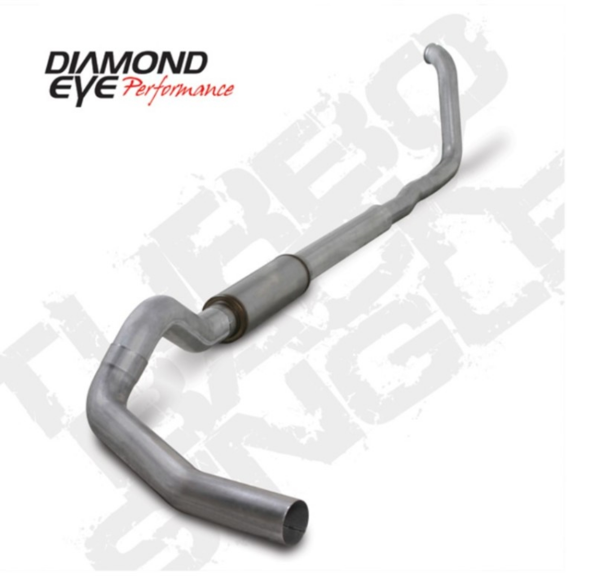 Picture of Diamond Eye KIT 5in Turbo Back SGL AL: 00-03 FORD 7-3L F250-F350