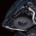 Picture of AWE Tuning 2021+ Ford F-150 Tremor w- Bumper Cutouts 0FG Non-Resonated Catback -Diamond Black Tips