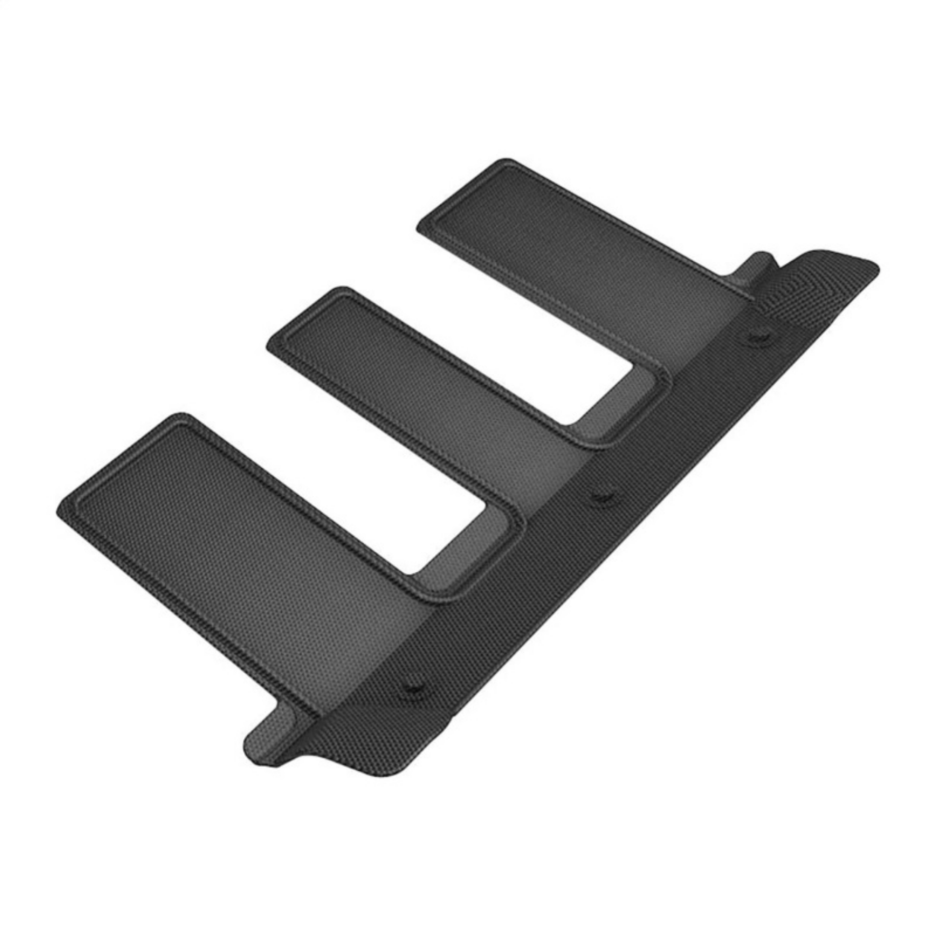 Picture of 3D MAXpider 22-23 Rivian R1S Kagu 3rd Row Floormats - Black