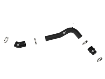 Picture of aFe 20-23 Ford Explorer ST V6 3-0L tt BladeRunner 2-3-4in Aluminum Cold Charge Pipe - Black