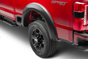 Picture of Bushwacker 23-24 Ford F-250-350 SuperDuty Extend-A-Fender Style Flares 2pc Rear - Black