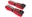 Picture of Rhino-Rack Rapid Tie Down Straps w-Buckle Protector - 4-5m-15ft - Pair - Red