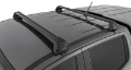 Picture of Rhino-Rack 11-20 Ford Ranger PX 4 Door Double Cab Vortex ROC25 Flush 2 Bar Roof Rack - Black