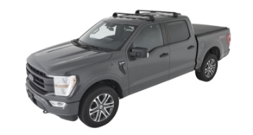 Picture of Rhino-Rack 04-08 Ford F150 Supercrew Vortex ROC25 Flush 2 Bar Roof Rack - Black