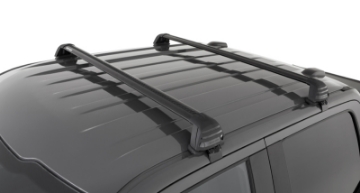 Picture of Rhino-Rack 04-08 Ford F150 Supercrew Vortex ROC25 Flush 2 Bar Roof Rack - Black
