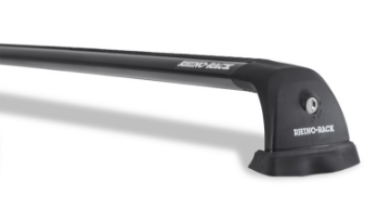 Picture of Rhino-Rack 11-21 Grand Cherokee WK2 4 Door SUV w-Metal Roof Rails Vortex RVP 2 Bar Roof Rack - Black