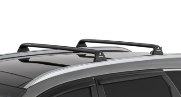 Picture of Rhino-Rack 19-22 Hyundai Santa Fe TM 5 Door SUV w-Flush Rails Vortex RVP 2 Bar Roof Rack - Black