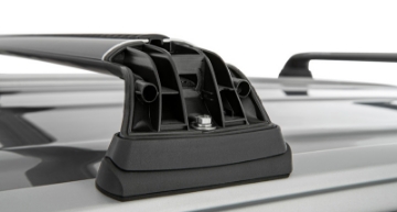 Picture of Rhino-Rack 16-20 Kia Sorento UM 5 Door SUV w-Flush Rails Vortex RVP 2 Bar Roof Rack - Black