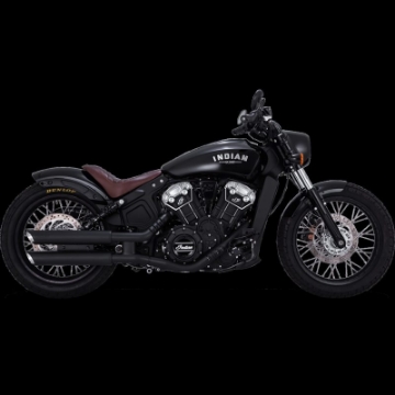 Picture of Vance & Hines 15-20 Harley Davidson Indian Scout Twin Slash 3in PCX Slip-On Exhaust