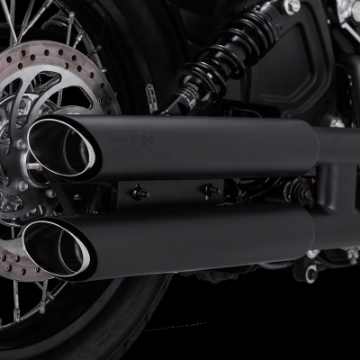Picture of Vance & Hines 15-20 Harley Davidson Indian Scout Twin Slash 3in PCX Slip-On Exhaust