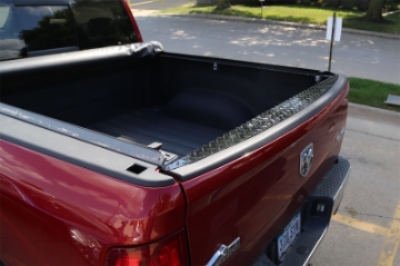 Picture of Deezee 09-23 Dodge-Ram Ram Tailgate Protector Cap Black-Tread