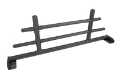 Picture of Deezee 07-23 Chevrolet Silverado Cargo Management Cab Rack Txt Black