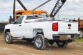 Picture of Deezee 99-16 Ford SuperDuty Cargo Management Cab Rack - Aluminum Mesh