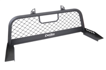 Picture of Deezee 17-23 Ford SuperDuty Cargo Management Cab Rack - Txt Blk Mesh