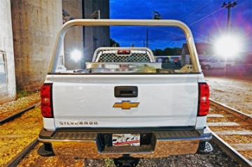 Picture of Deezee 15-23 Chevrolet Colorado Cargo Management Rear Rack - Silver