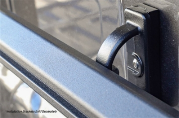 Picture of Deezee 19-23 Dodge-Ram Ram Cargo Management - Hex Bed Rails 6 1-2Ft Bed Txt Blk