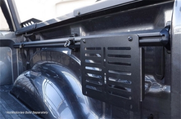 Picture of Deezee 19-23 Dodge-Ram Ram Cargo Management - Hex Bed Rails 6 1-2Ft Bed Txt Blk