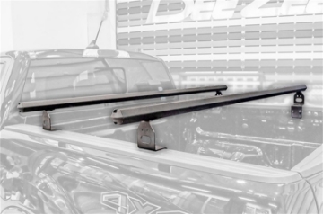 Picture of Deezee Universal Cargo Management Universal Hex Series Cross Rails - Txt Blk Full Size