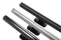 Picture of Deezee 04-23 Ford F-150-Super Duty Hex Series Side Rails - Gloss Black 5 1-2Ft Bed