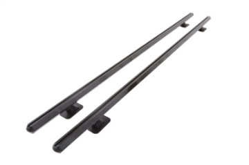 Picture of Deezee 04-23 Ford F-150-Super Duty Hex Series Side Rails - Gloss Black 6 1-2Ft Bed