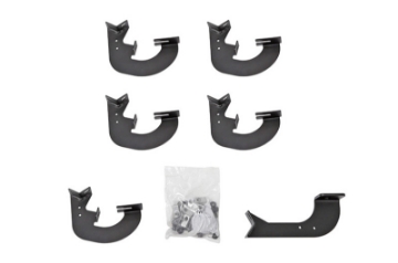 Picture of Deezee 14-19 Chevrolet Silverado Running Board Hex Bracket Kit w-Deftanks