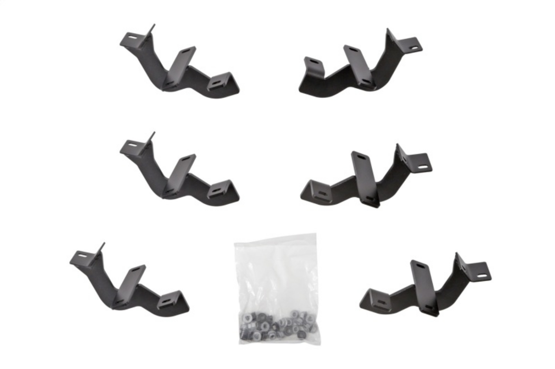 Picture of Deezee 15-23 Ford F-150-Super Duty Running Board Hex Side Step Bracket Kit