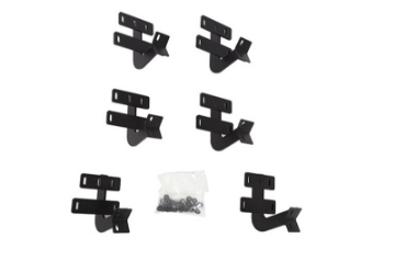 Picture of Deezee 19-23 Dodge-Ram Ram Running Board Hex Side Step Bracket Kit