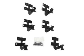 Picture of Deezee 19-23 Dodge-Ram Ram Running Board Hex Side Step Bracket Kit