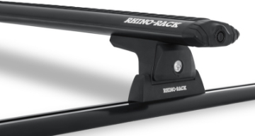 Picture of Rhino-Rack Vortex 65in 2 Bar Roof Rack w-Tracks ST - Black
