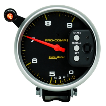 Picture of Autometer Pro-Comp 5 inch 9000 RPM Dual Range w- Shift-Lite and Memory Tach