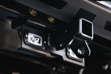 Picture of DV8 Offroad 07-21 Jeep Wrangler JK-JL Bolt-On Hitch w- Lights