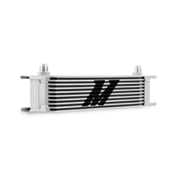 Picture of Mishimoto Universal -8AN 10 Row Oil Cooler - Silver
