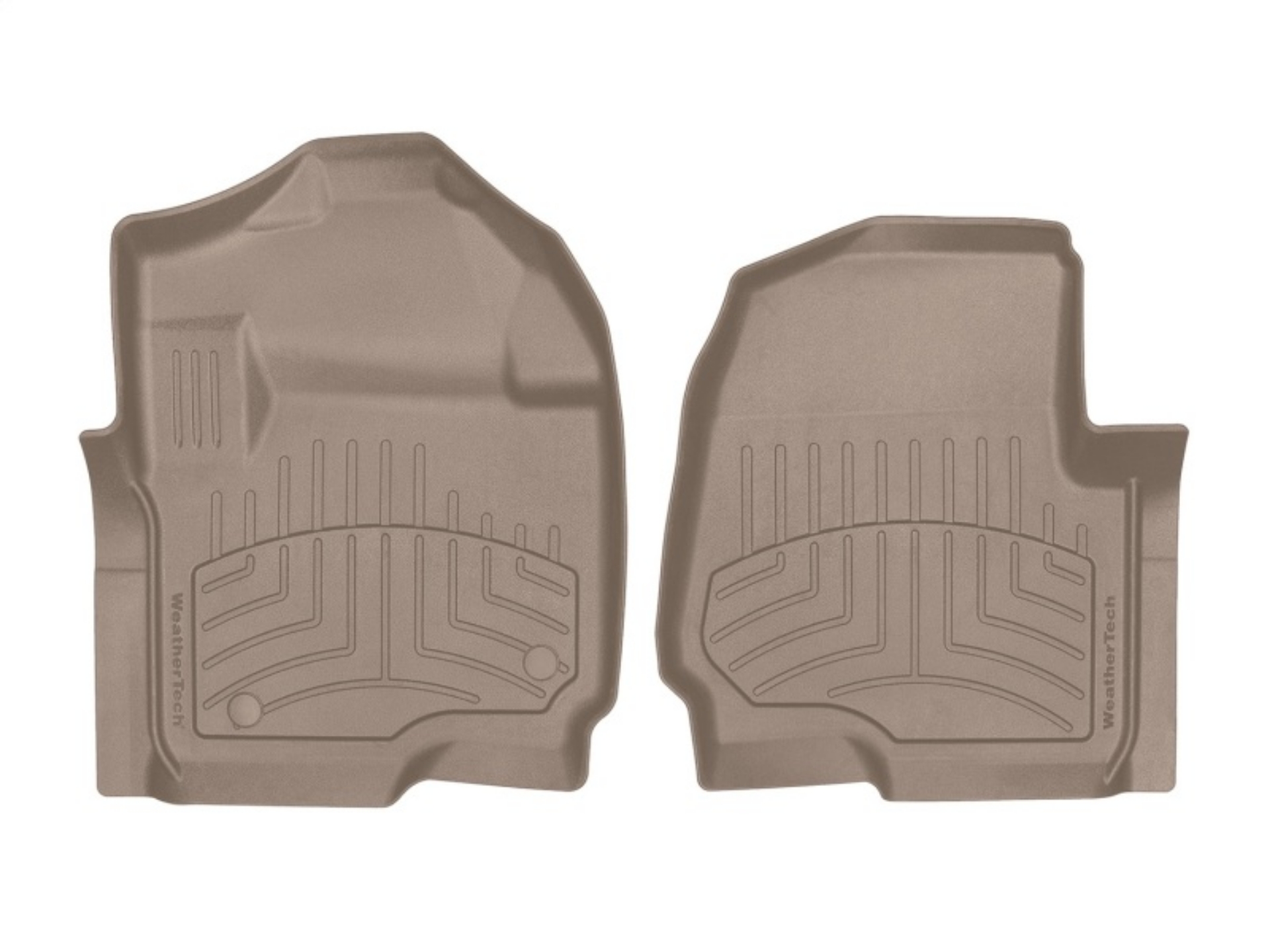 Picture of WeatherTech 12+ Ford F250-F350-F450-F550 Front FloorLiner HP - Tan