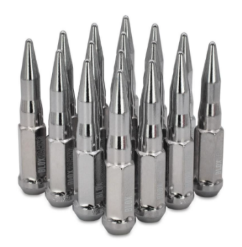 Picture of BLOX Racing Spike Forged Lug Nuts - Chrome 12 x 1-25mm - Set of 16