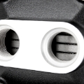 Picture of Mishimoto Universal Air-To-Water Intercooler Dual Pass 1500hp - Opposite Side Inlet-Outlet
